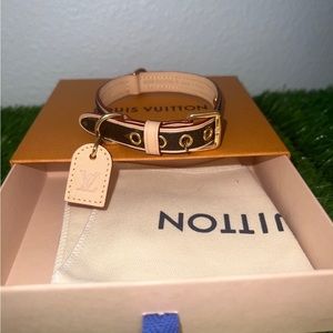 Louis Vuitton Dog Collar